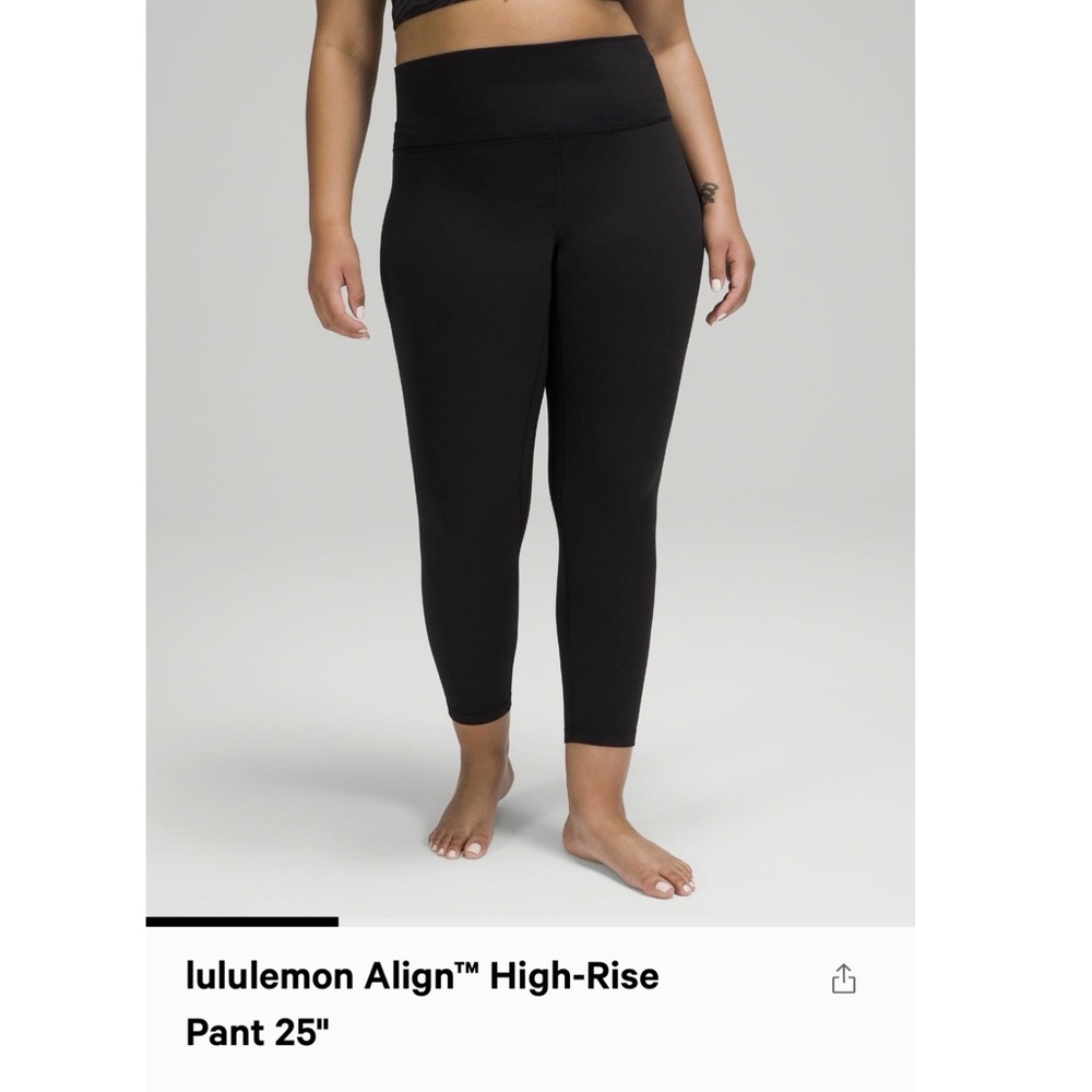 Lululemon Align High-Rise Pant 25”